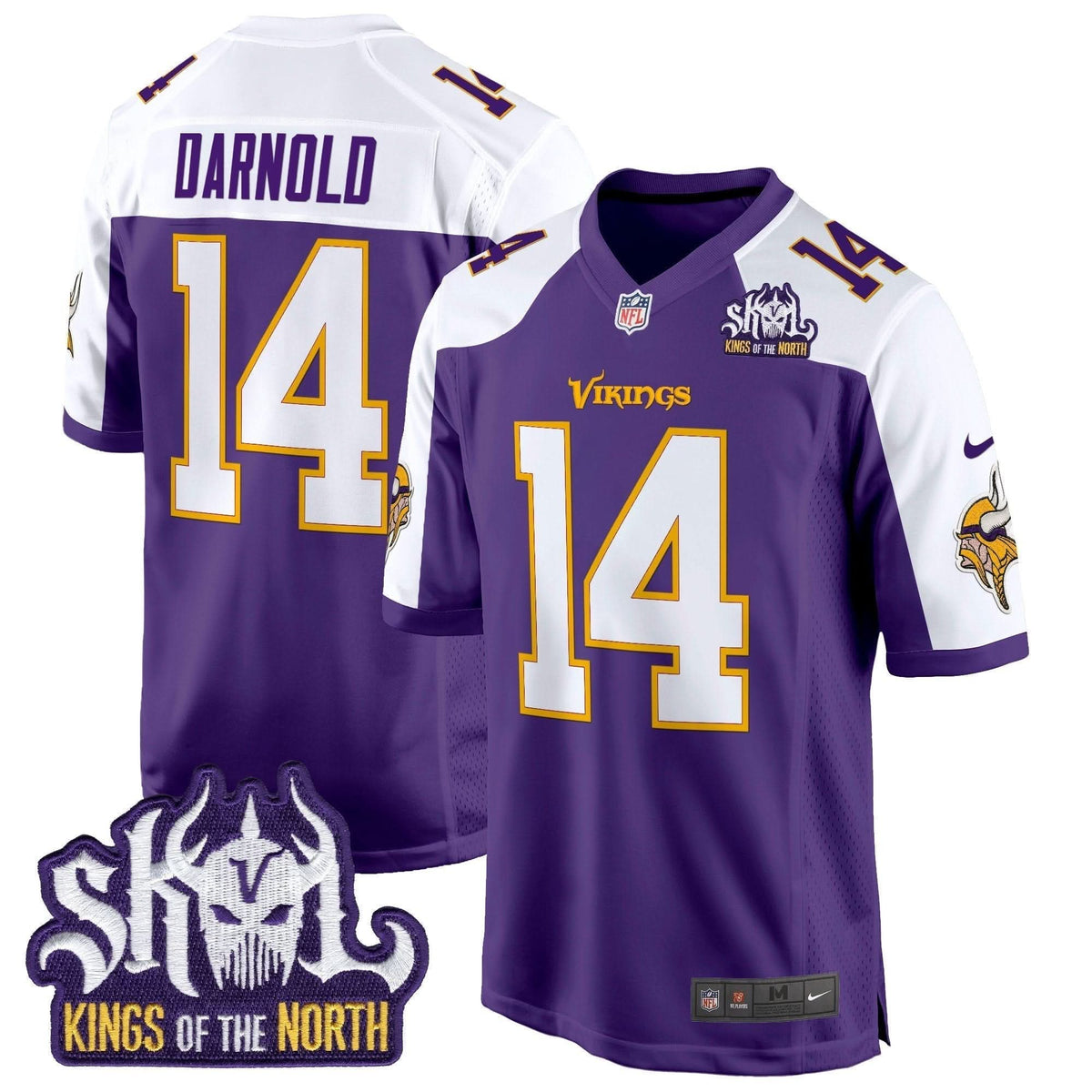 MV King Of The North Patch Throwback Game Jersey - image 1