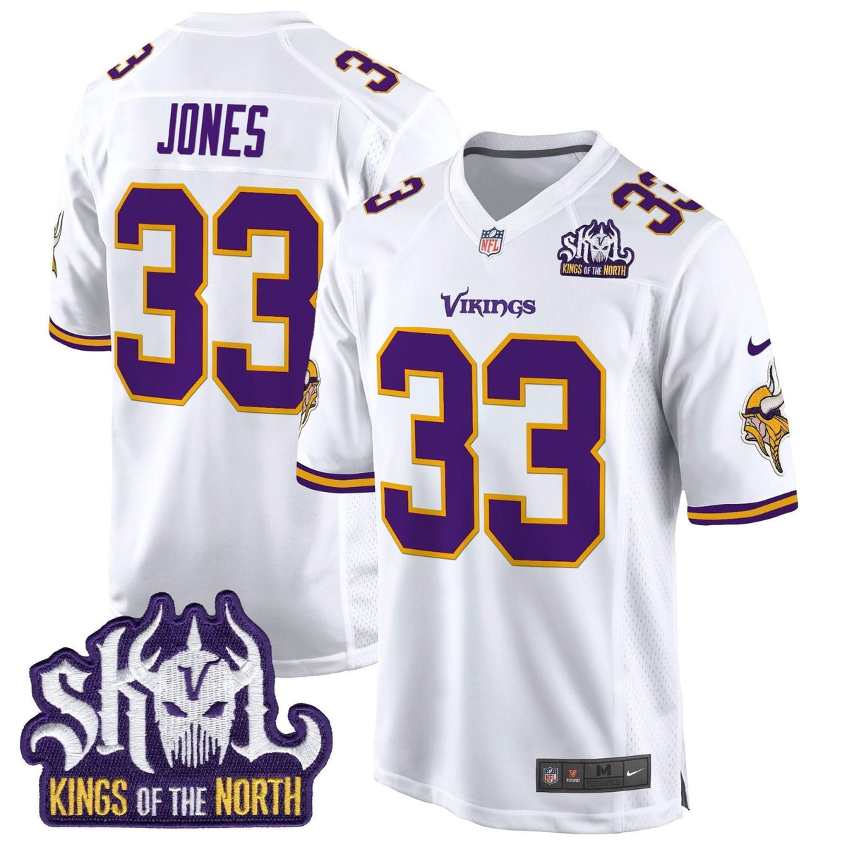 MV King Of The North Patch Throwback Game Jersey - image 32