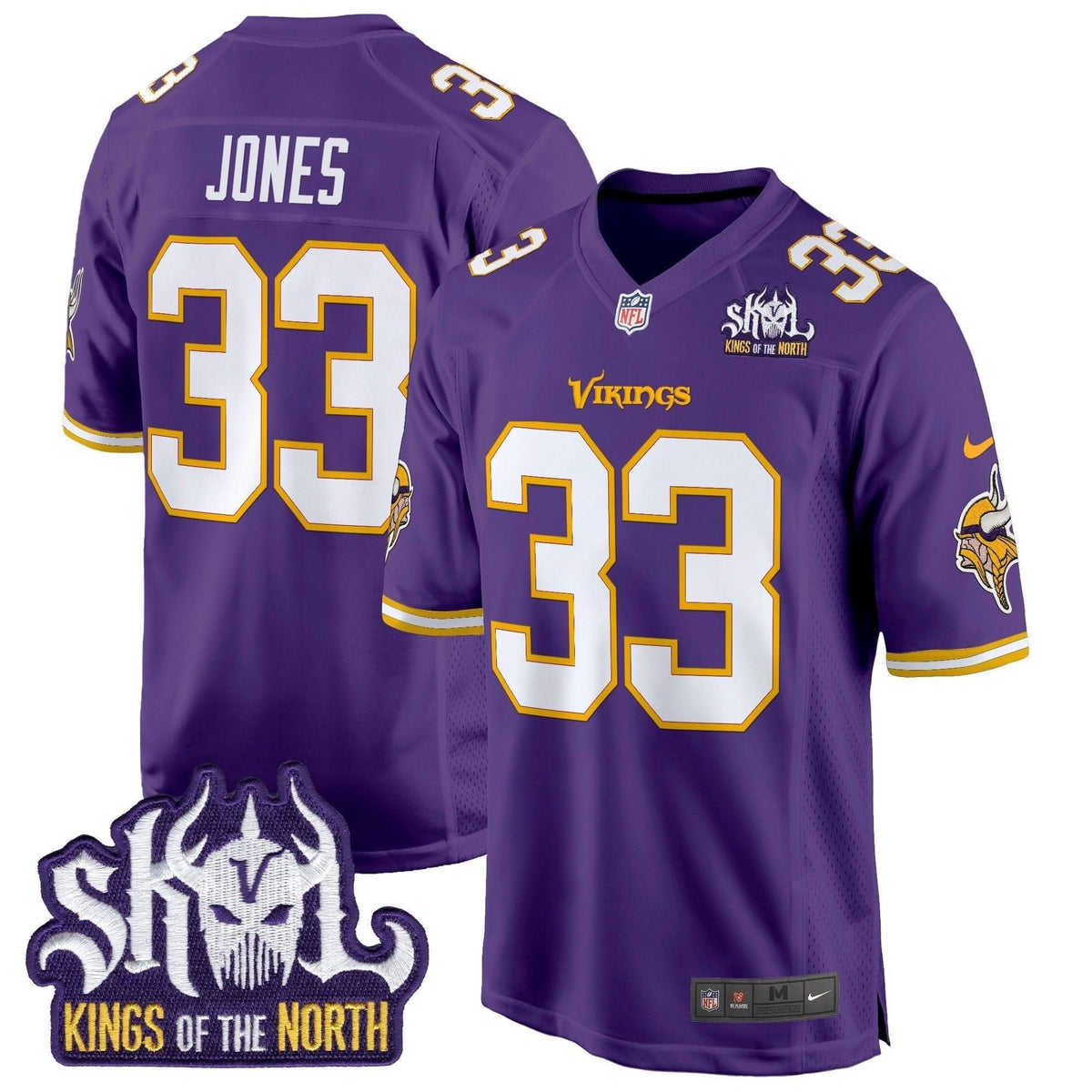 MV King Of The North Patch Throwback Game Jersey - image 23
