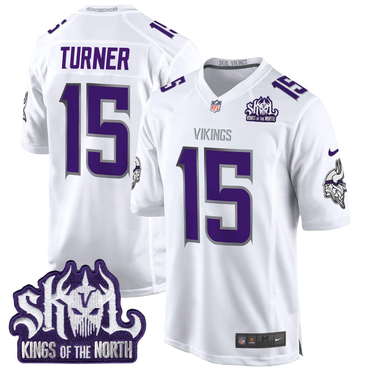 MV King Of The North Patch Throwback Game Jersey - image 40