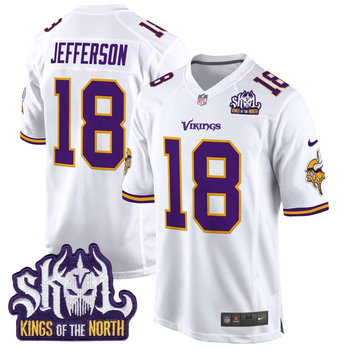 MV King Of The North Patch Throwback Game Jersey - image 29