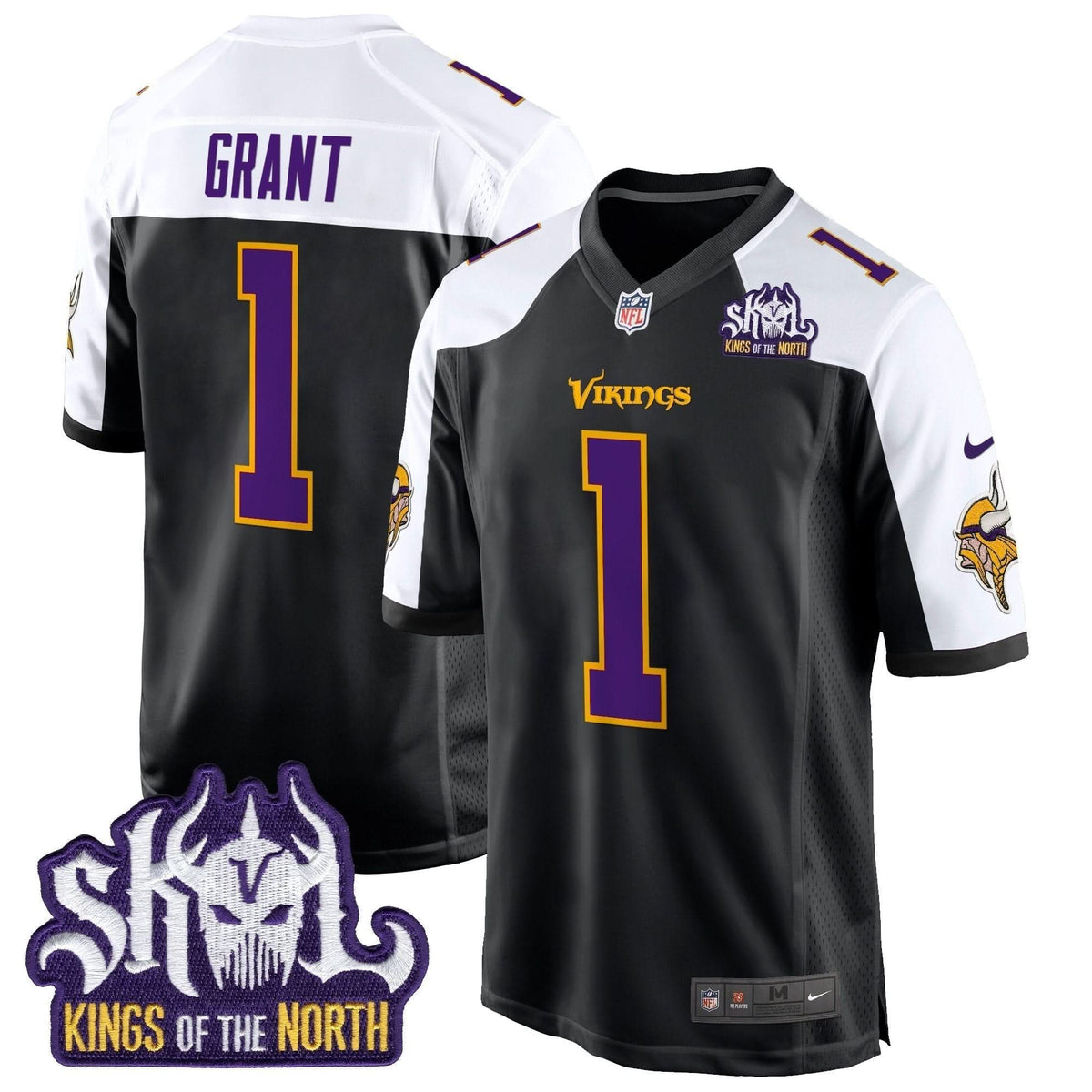 MV King Of The North Patch Throwback Game Jersey - image 15