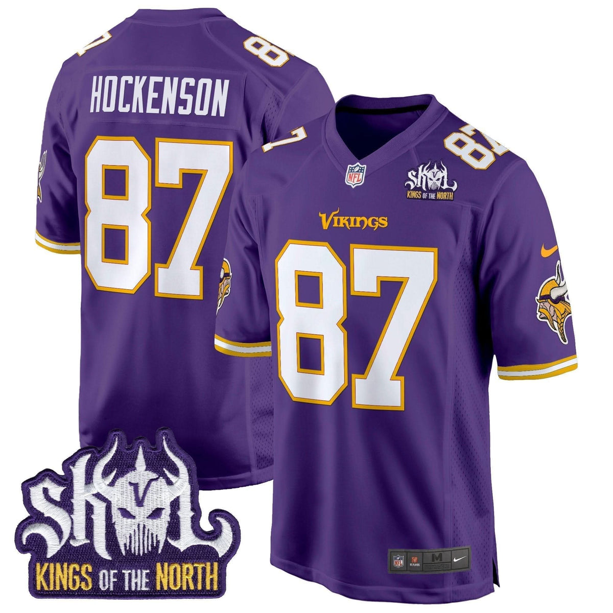 MV King Of The North Patch Throwback Game Jersey - image 26