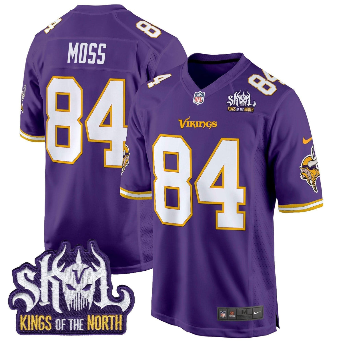 MV King Of The North Patch Throwback Game Jersey - image 27