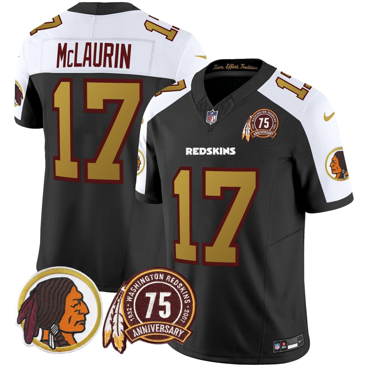 WR Throwback 75th Patch Vapor Limited Jersey - image 13