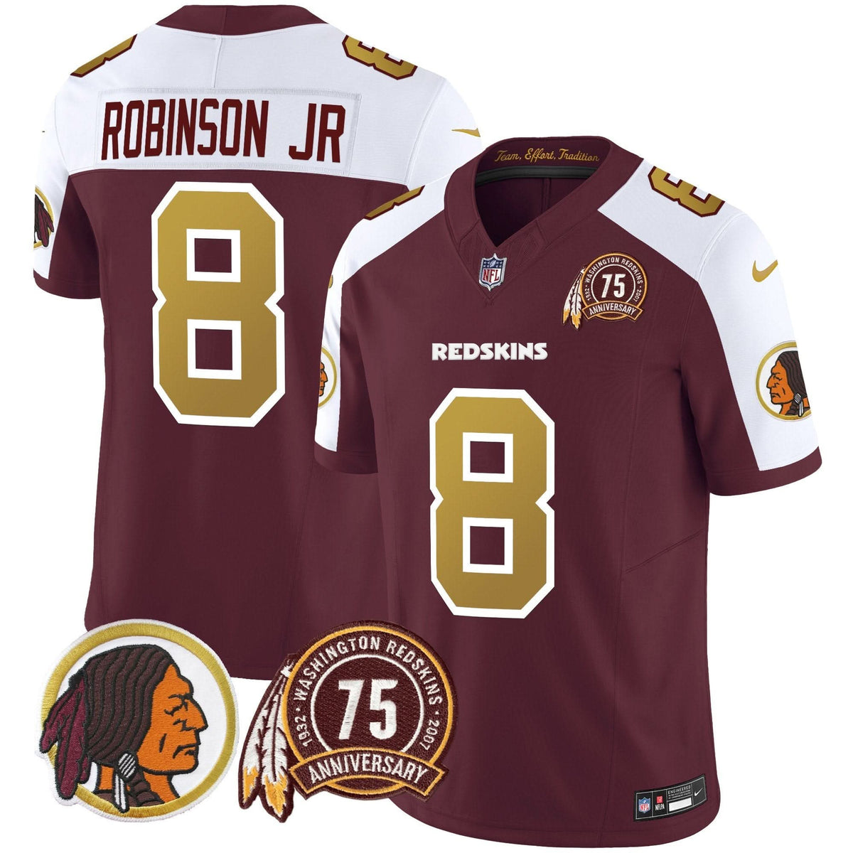 WR Throwback 75th Patch Vapor Limited Jersey - image 2