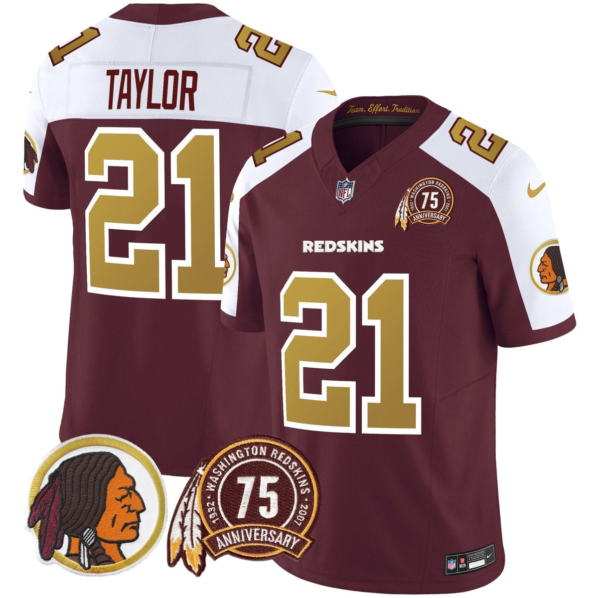 WR Throwback 75th Patch Vapor Limited Jersey - image 6
