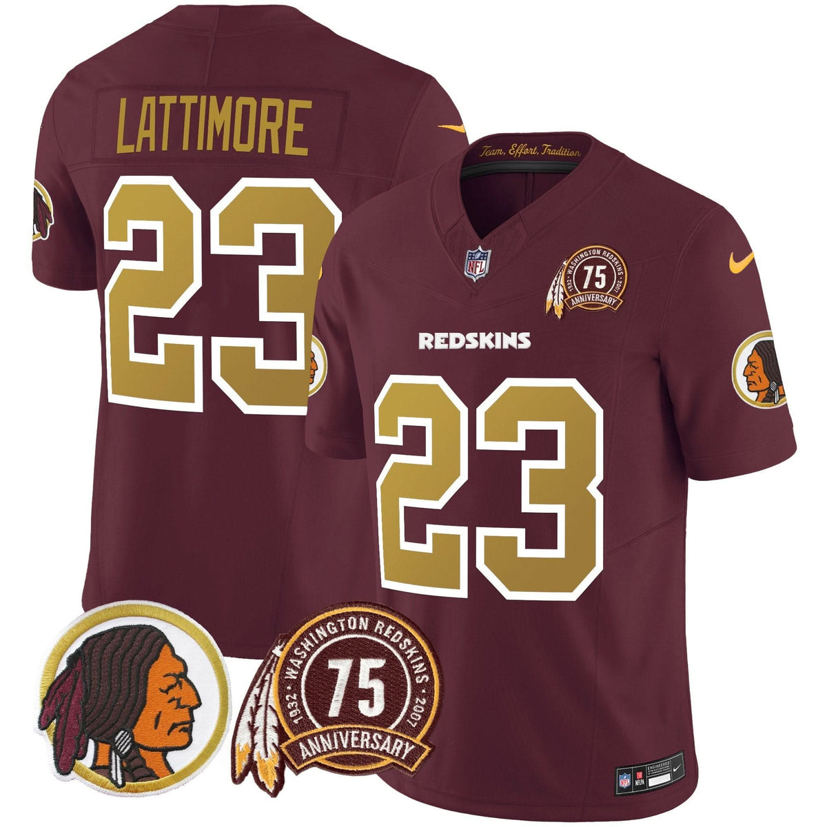 WR Throwback 75th Patch Vapor Limited Jersey - image 32