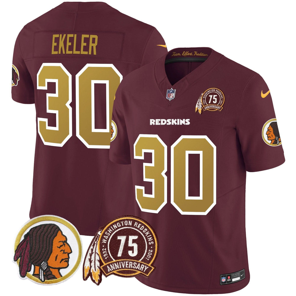 WR Throwback 75th Patch Vapor Limited Jersey - image 27