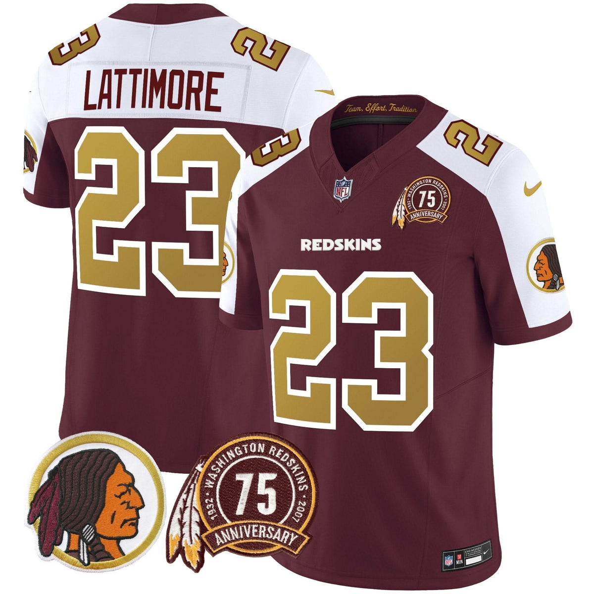WR Throwback 75th Patch Vapor Limited Jersey - image 8