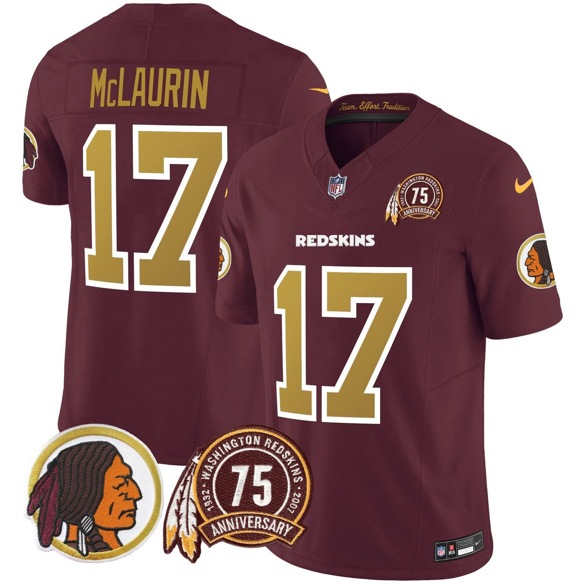WR Throwback 75th Patch Vapor Limited Jersey - image 29