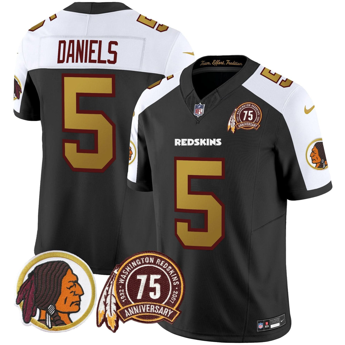 WR Throwback 75th Patch Vapor Limited Jersey - image 9