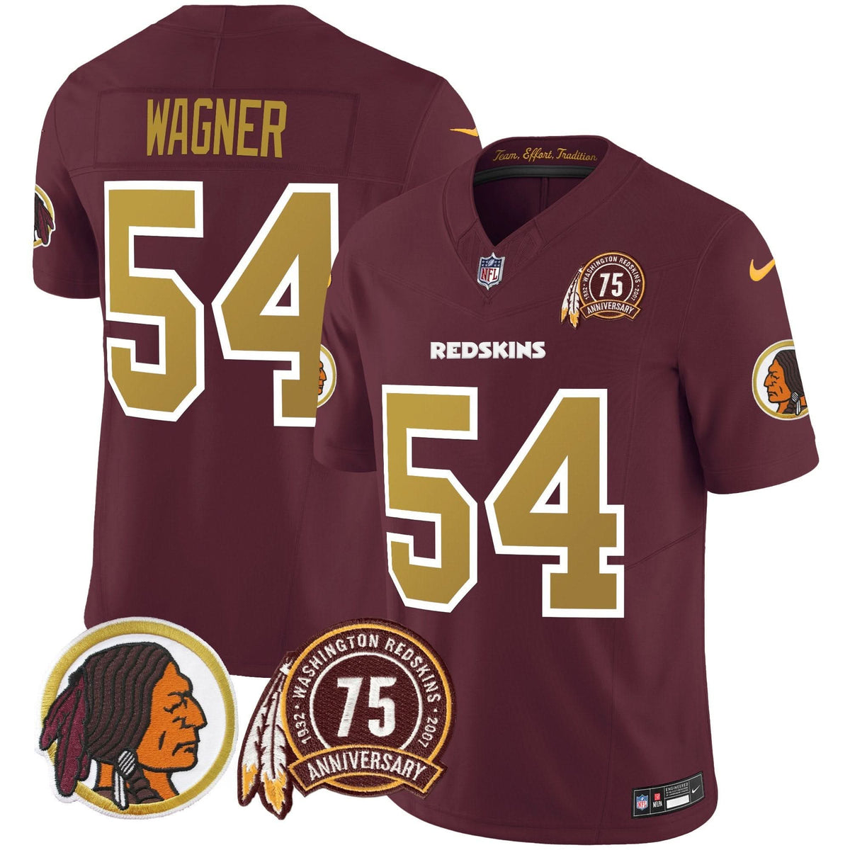 WR Throwback 75th Patch Vapor Limited Jersey - image 28