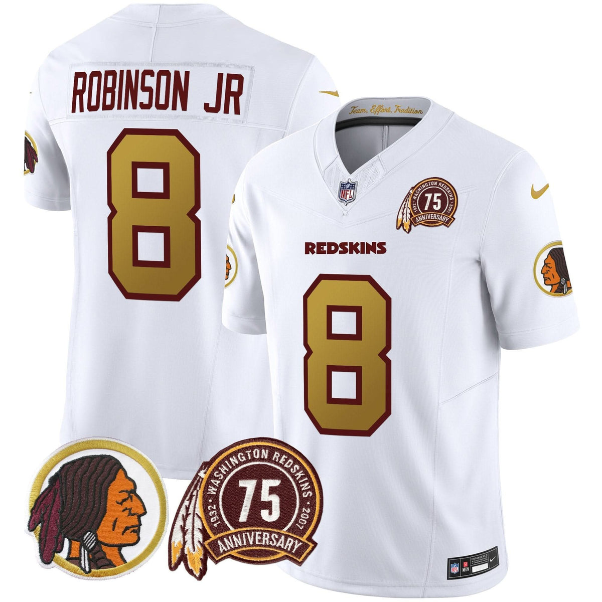 WR Throwback 75th Patch Vapor Limited Jersey - image 34