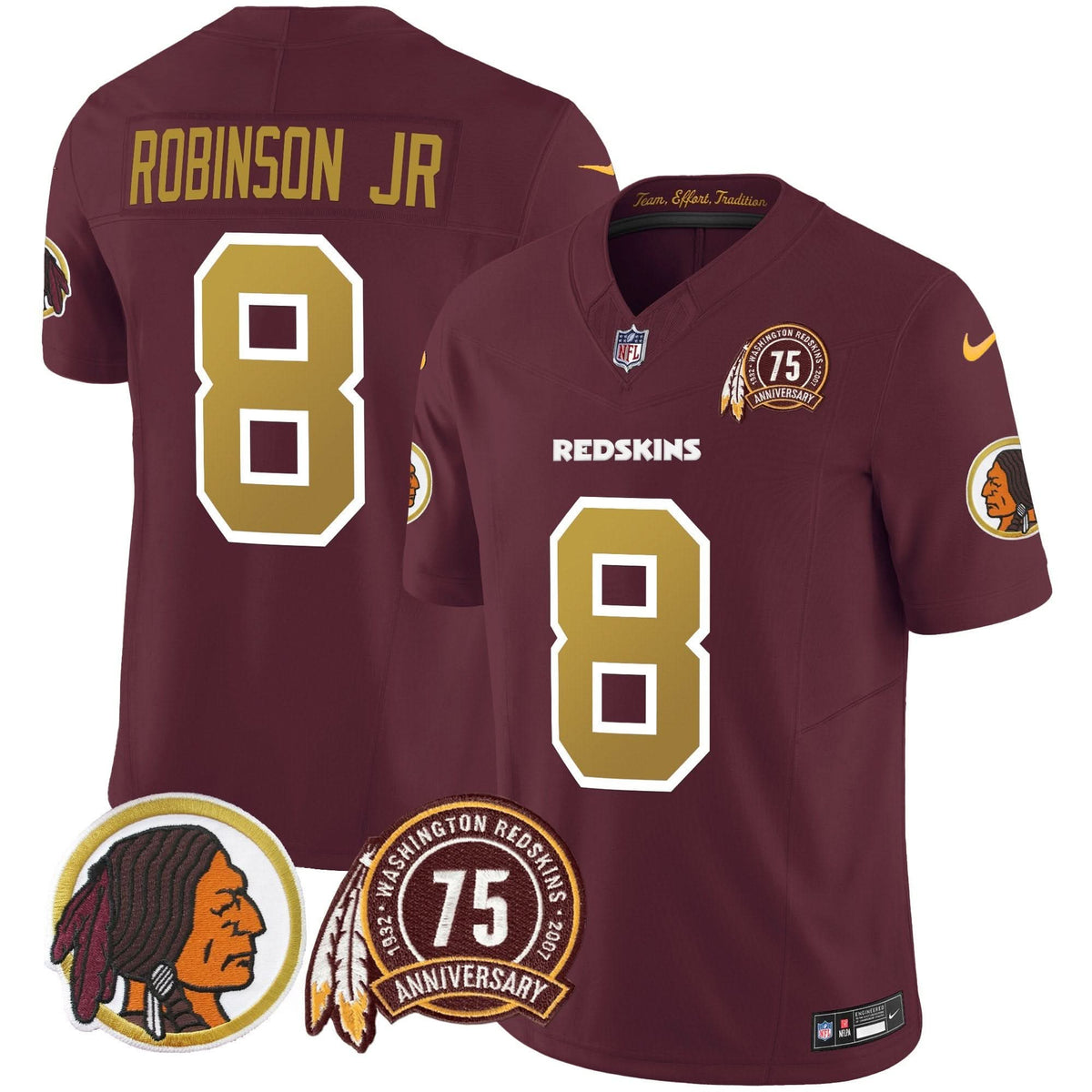 WR Throwback 75th Patch Vapor Limited Jersey - image 26