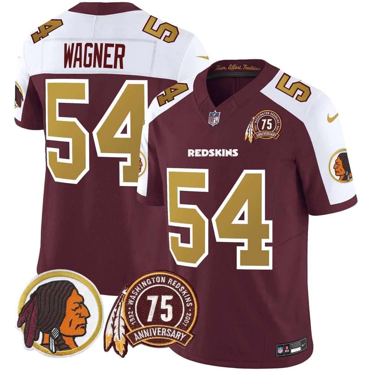 WR Throwback 75th Patch Vapor Limited Jersey - image 4