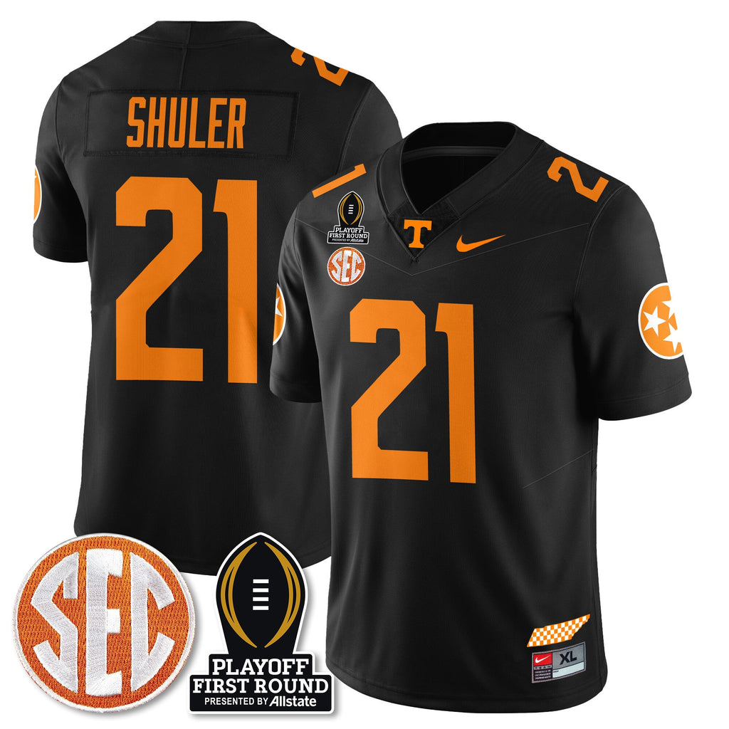 Men's Tennessee Volunteers Football Jersey - Playoff First Round Patch - All Stitched - image 54