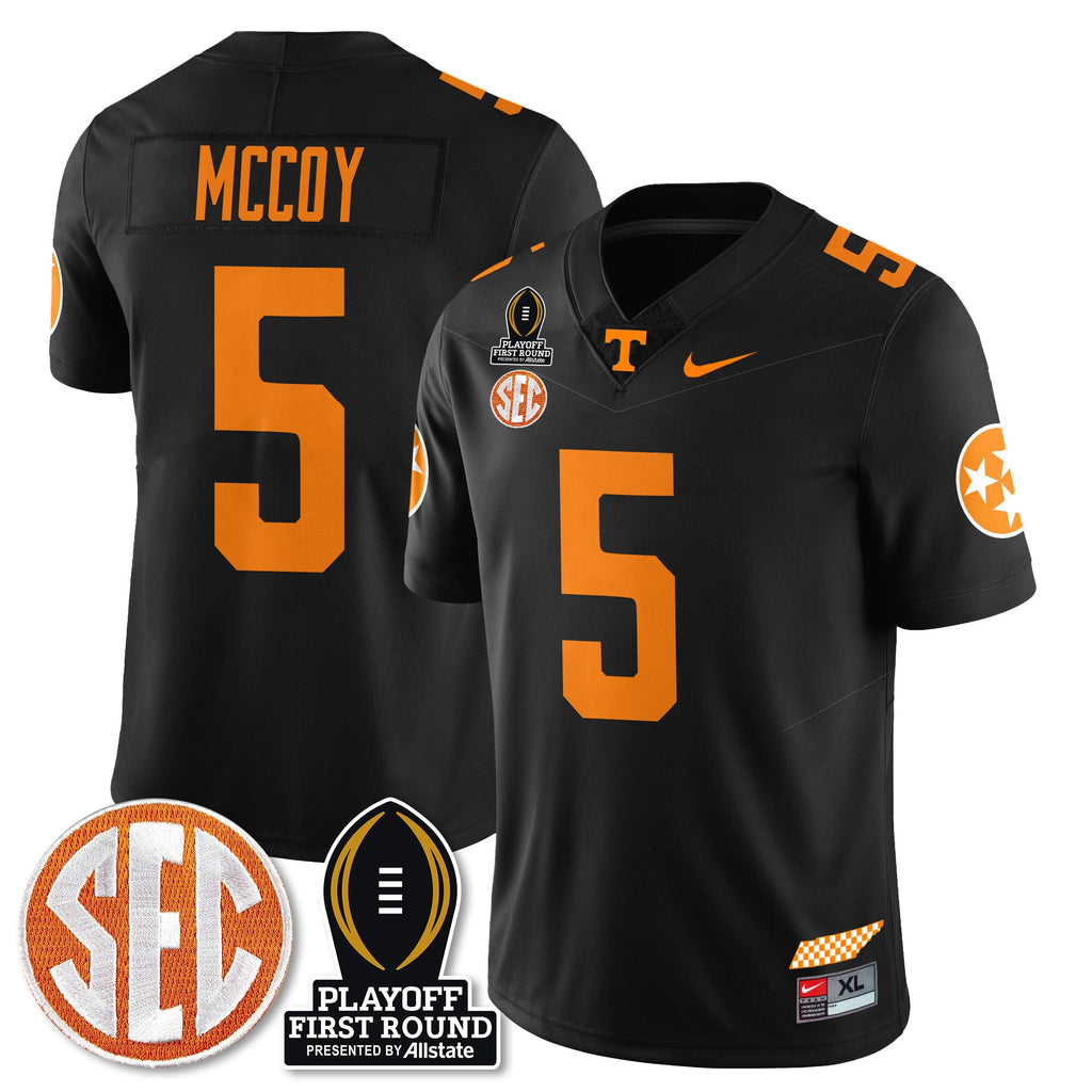 Men's Tennessee Volunteers Football Jersey - Playoff First Round Patch - All Stitched - image 50