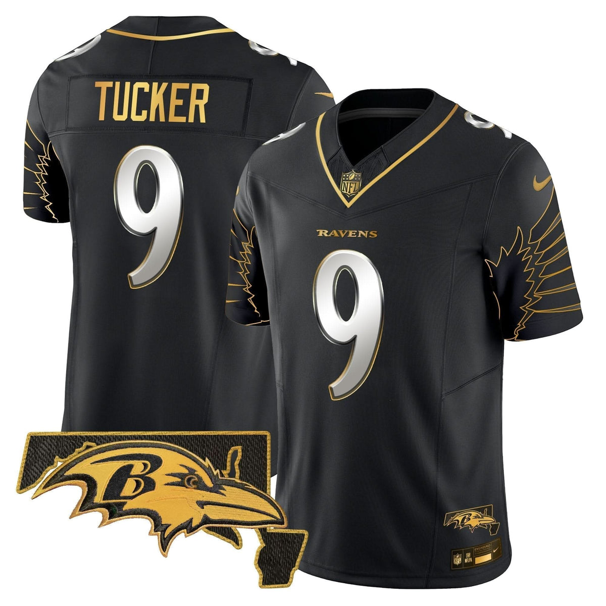 BAL Maryland Patch Gold Vapor Limited Jersey V2 - image 3