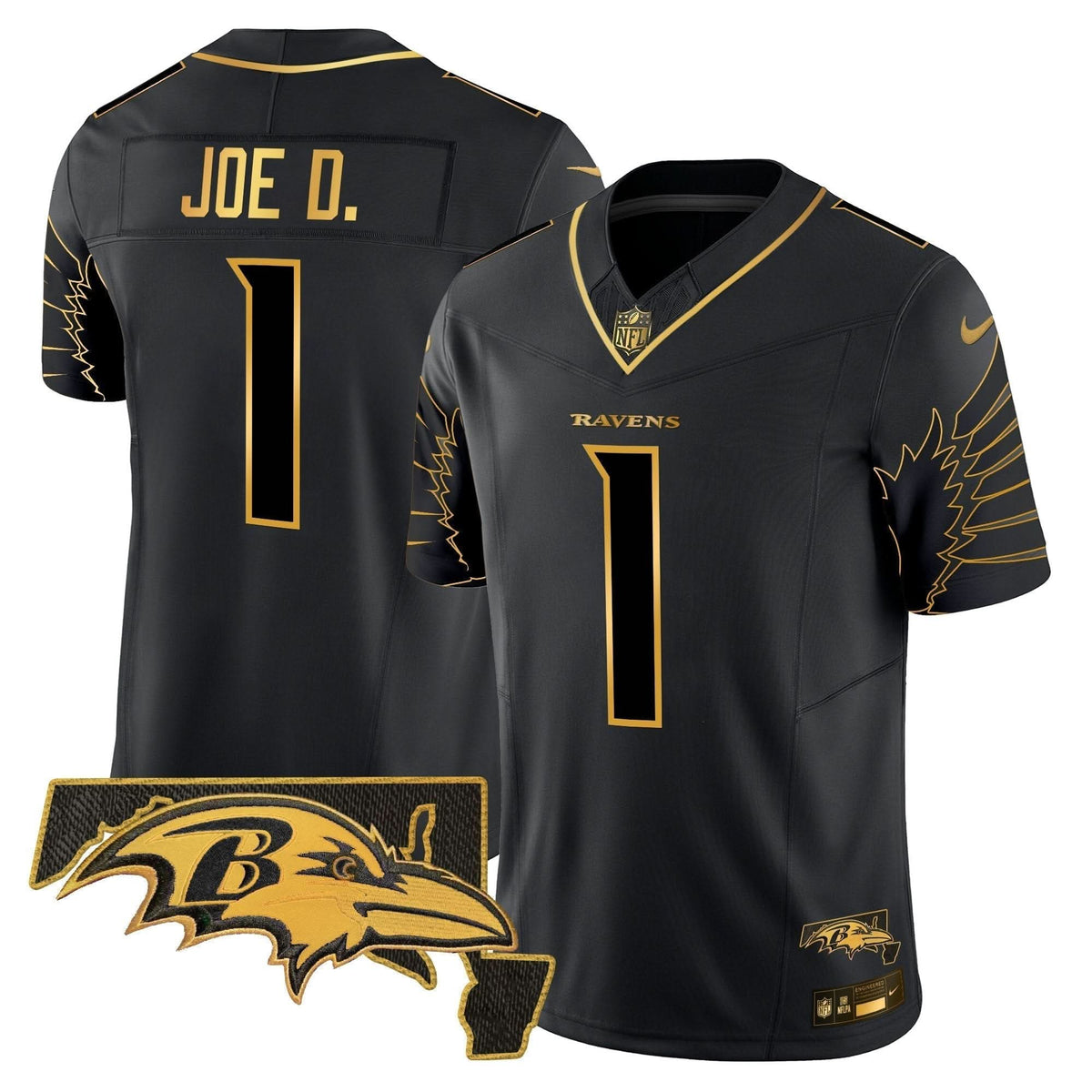 BAL Maryland Patch Gold Vapor Limited Jersey V2 - image 18