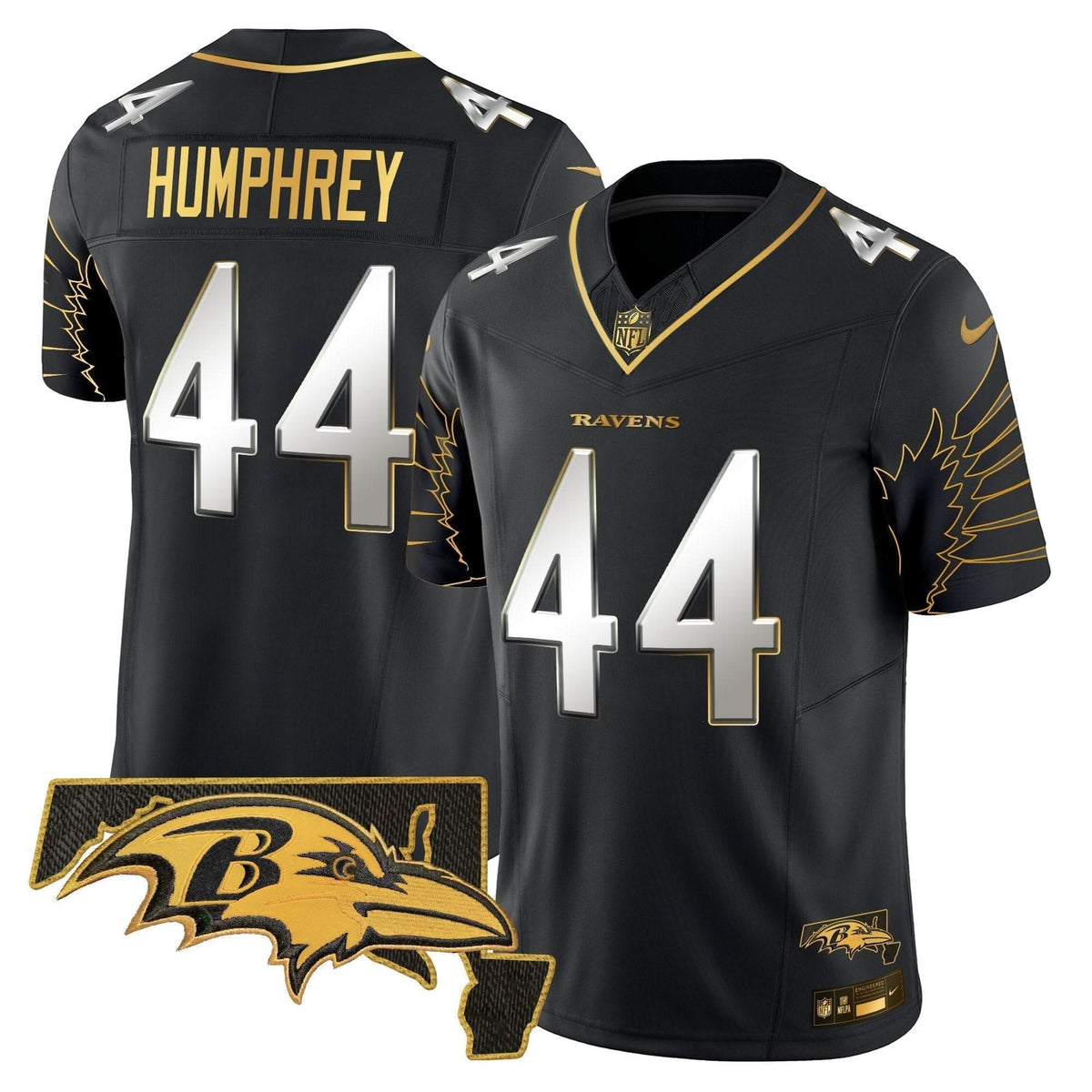 BAL Maryland Patch Gold Vapor Limited Jersey V2 - image 5