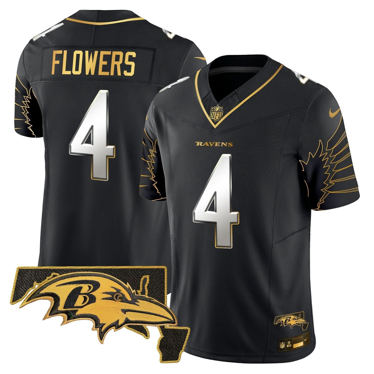 BAL Maryland Patch Gold Vapor Limited Jersey V2 - image 7
