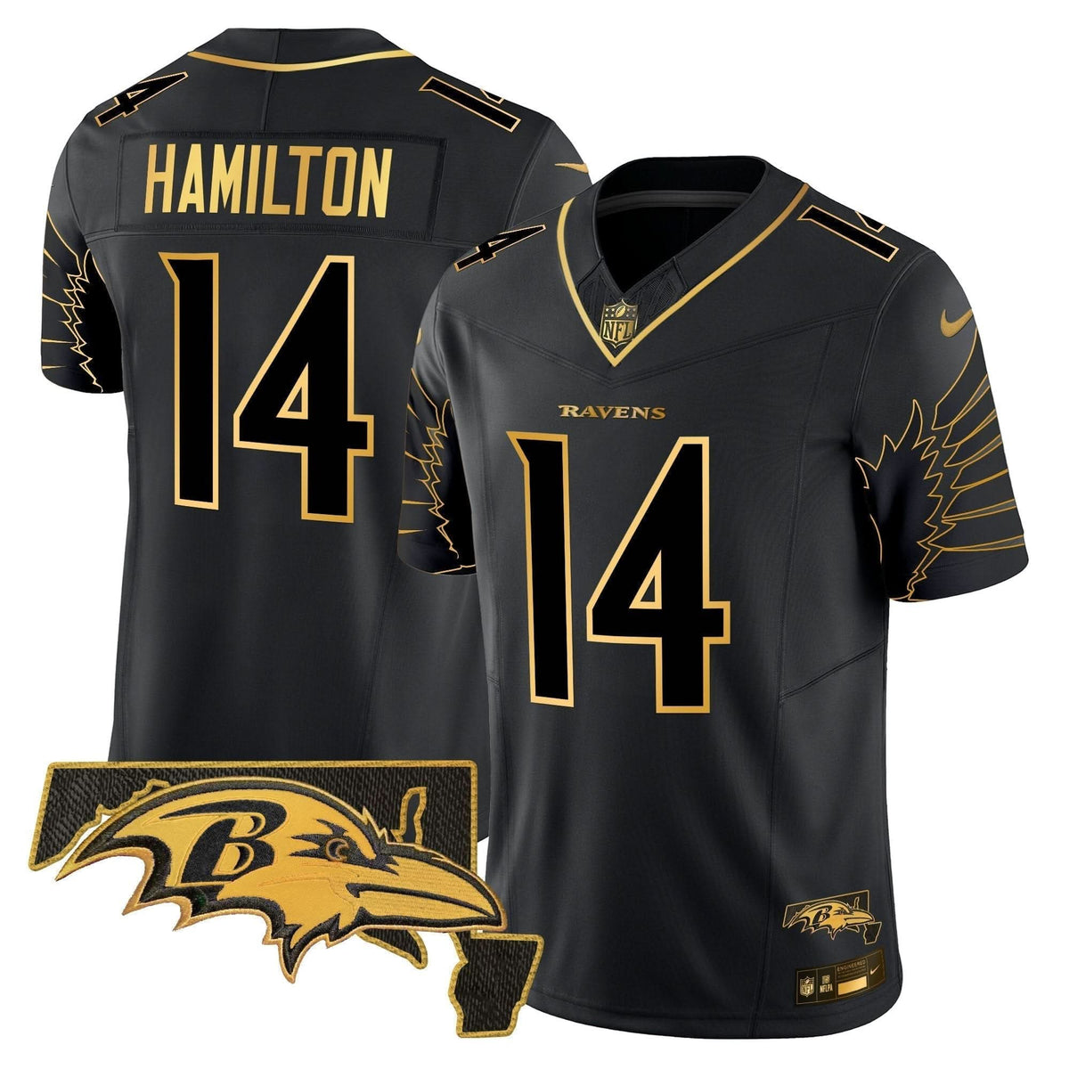 BAL Maryland Patch Gold Vapor Limited Jersey V2 - image 13