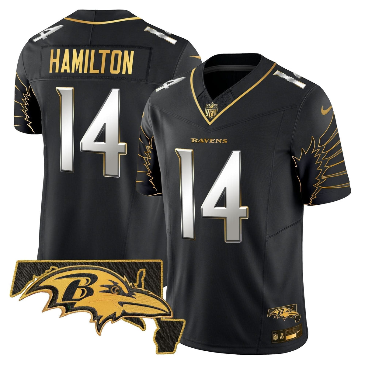 BAL Maryland Patch Gold Vapor Limited Jersey V2 - image 4