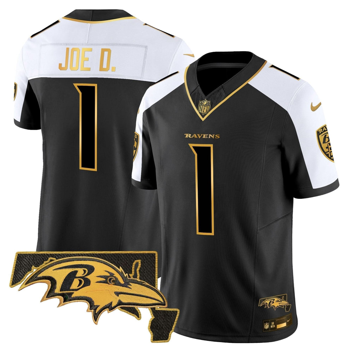 BAL Maryland Patch Gold Vapor Limited Jersey V2 - image 36