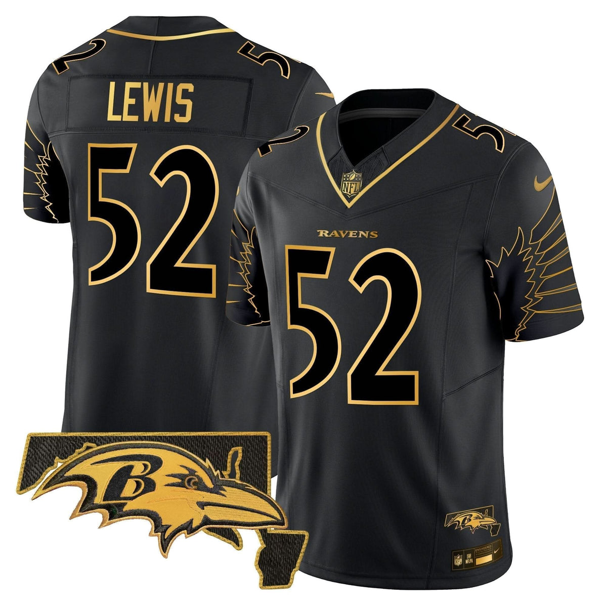 BAL Maryland Patch Gold Vapor Limited Jersey V2 - image 15