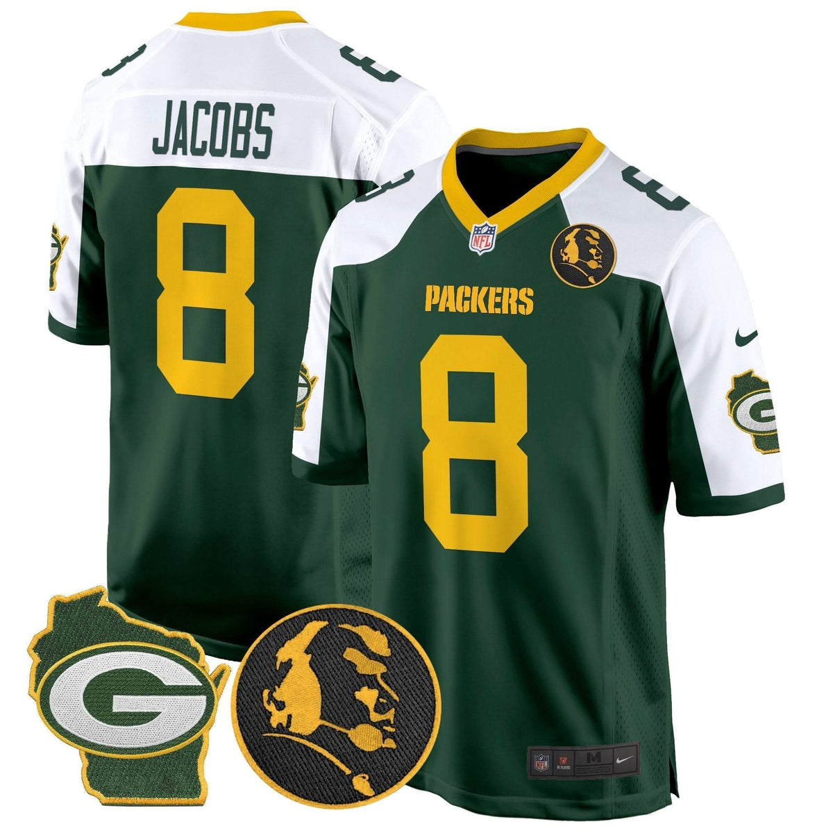 GB John Madden & Home Patch Game Jersey - image 15