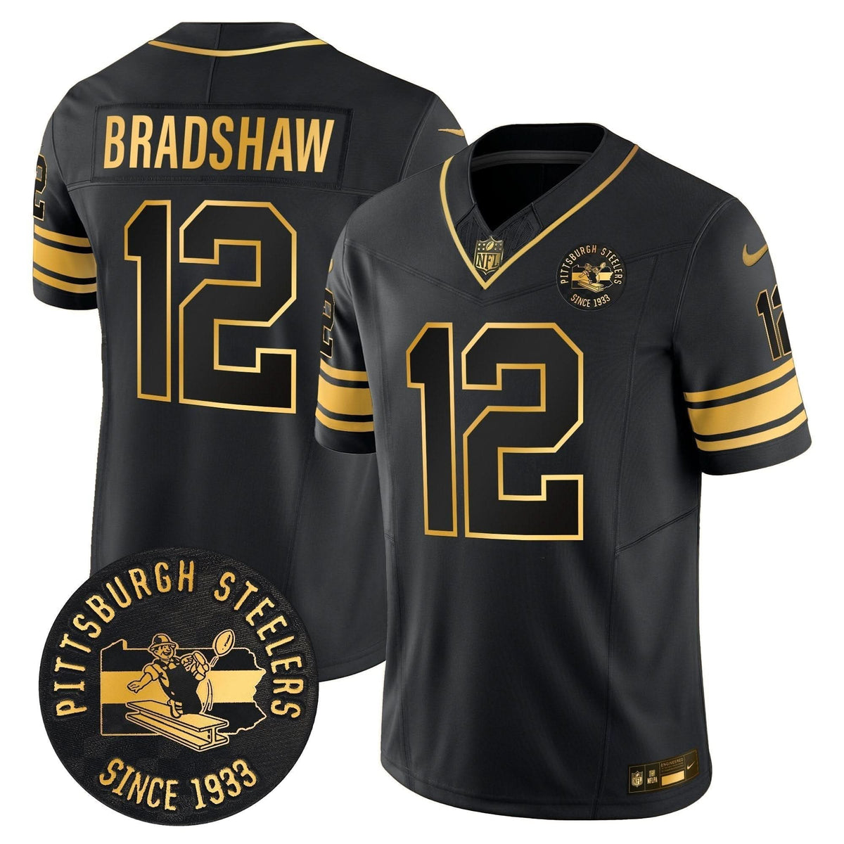 PS Throwback 1933 Patch Gold Vapor Limited Jersey - image 26