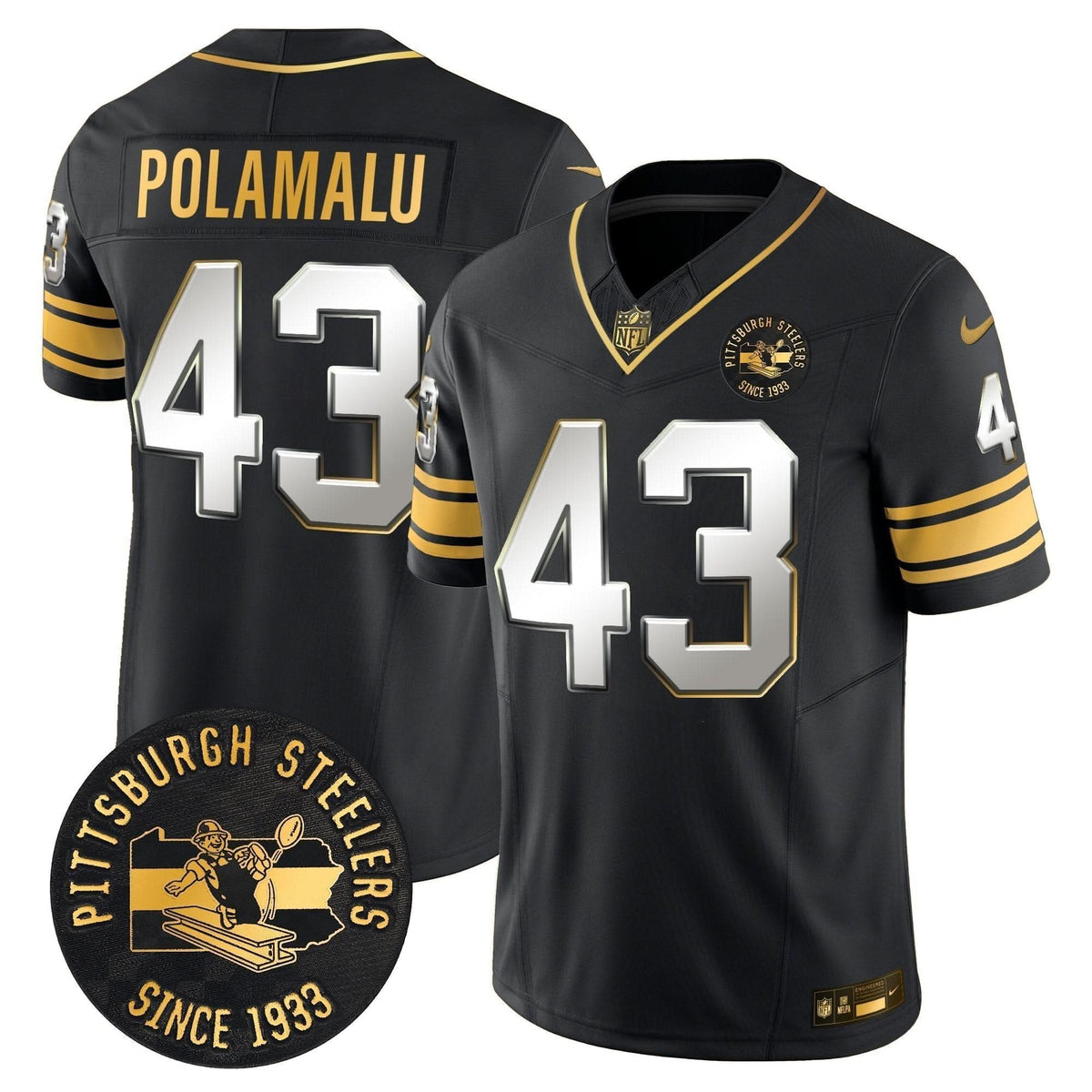 PS Throwback 1933 Patch Gold Vapor Limited Jersey - image 35