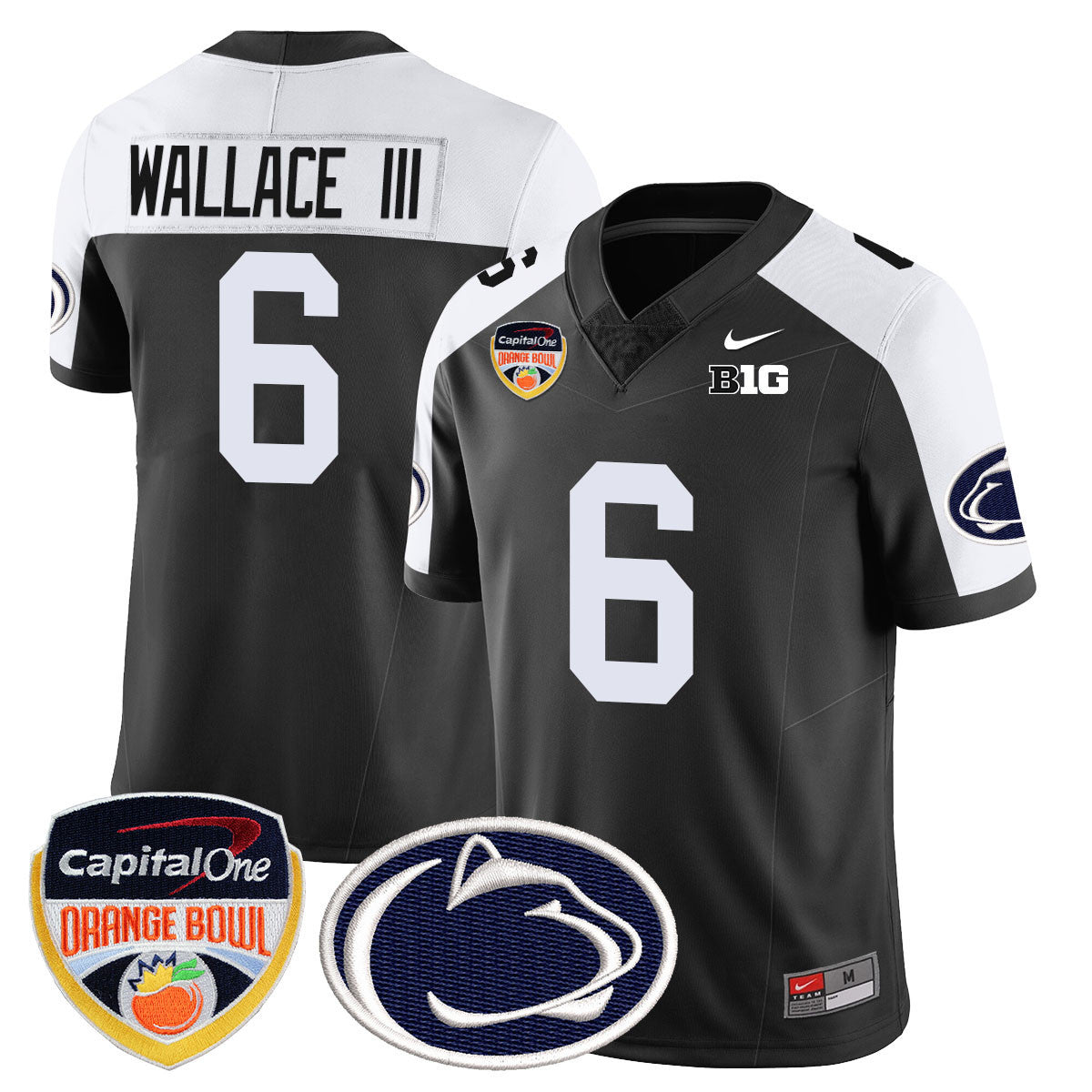 Men's Penn State Nittany Lions 2024 Orange Bowl Jersey - All Stitched - image 7