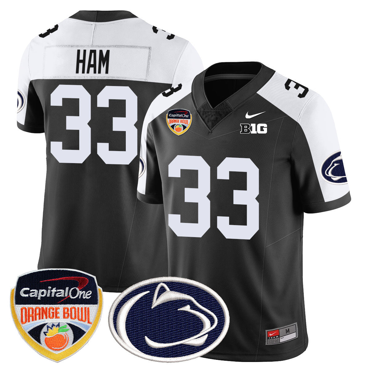Men's Penn State Nittany Lions 2024 Orange Bowl Jersey - All Stitched - image 13