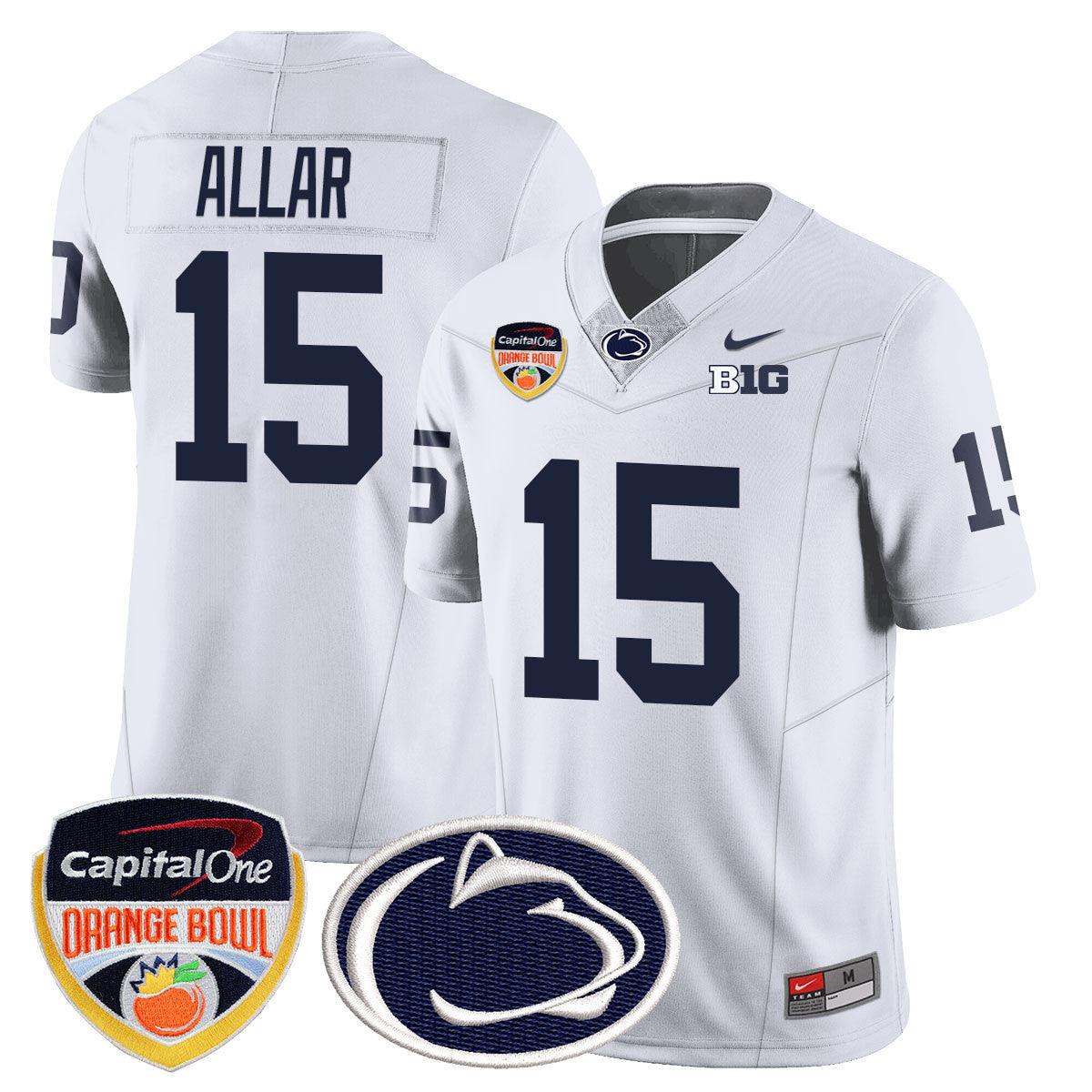 Men's Penn State Nittany Lions 2024 Orange Bowl Jersey - All Stitched - image 34