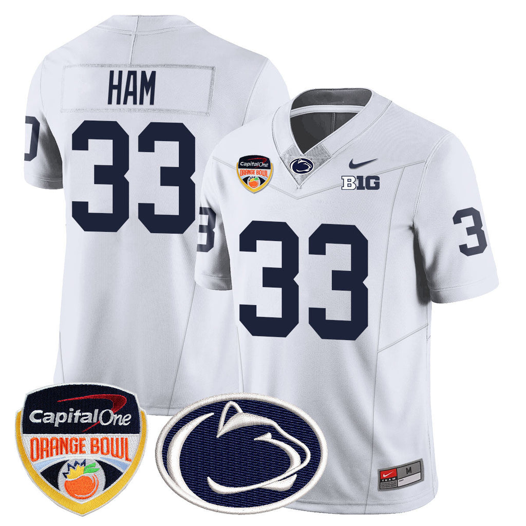Men's Penn State Nittany Lions 2024 Orange Bowl Jersey - All Stitched - image 37
