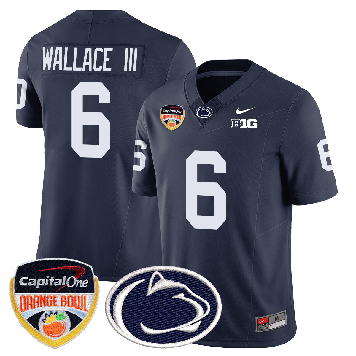 Men's Penn State Nittany Lions 2024 Orange Bowl Jersey - All Stitched - image 28