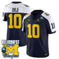 Men's Michigan Wolverines 2024 ReliaQuest Bowl Champions Jersey - All Stitched - image 1