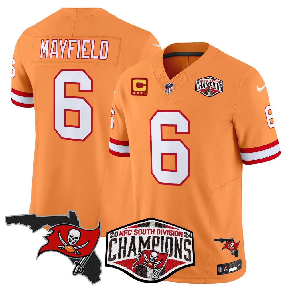TB 2024 NFC South Division Champions Patch Vapor Limited Jersey - image 36