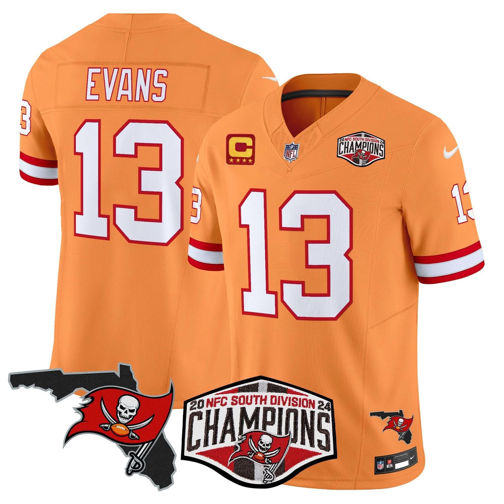 TB 2024 NFC South Division Champions Patch Vapor Limited Jersey - image 38