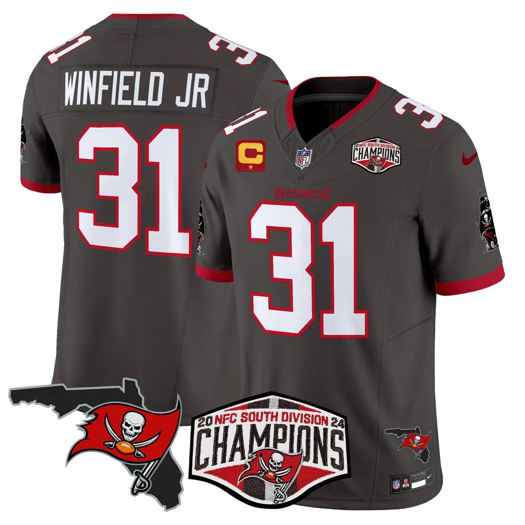 TB 2024 NFC South Division Champions Patch Vapor Limited Jersey - image 34