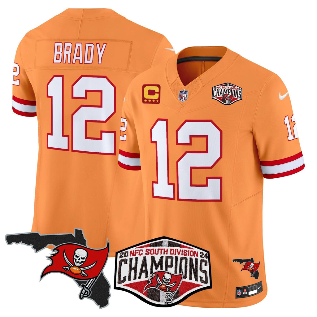 TB 2024 NFC South Division Champions Patch Vapor Limited Jersey - image 37