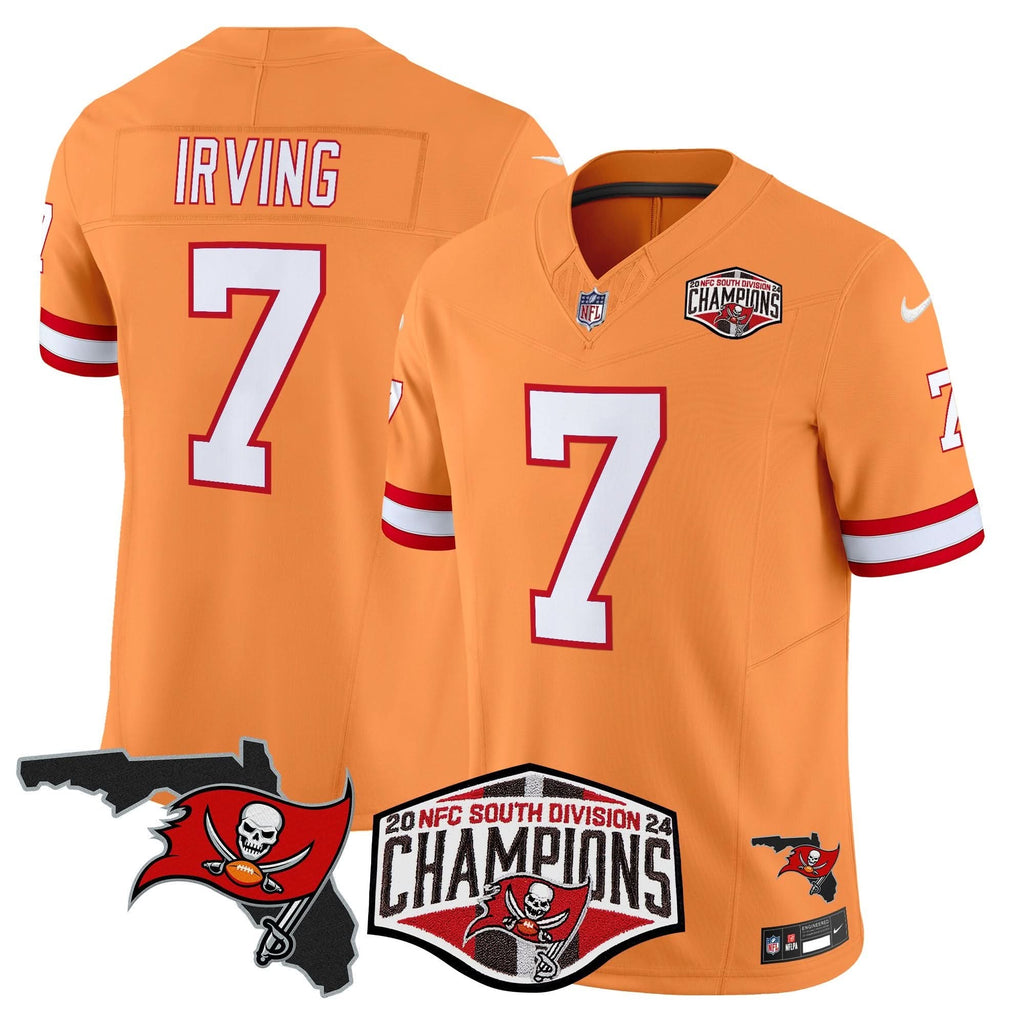 TB 2024 NFC South Division Champions Patch Vapor Limited Jersey - image 42