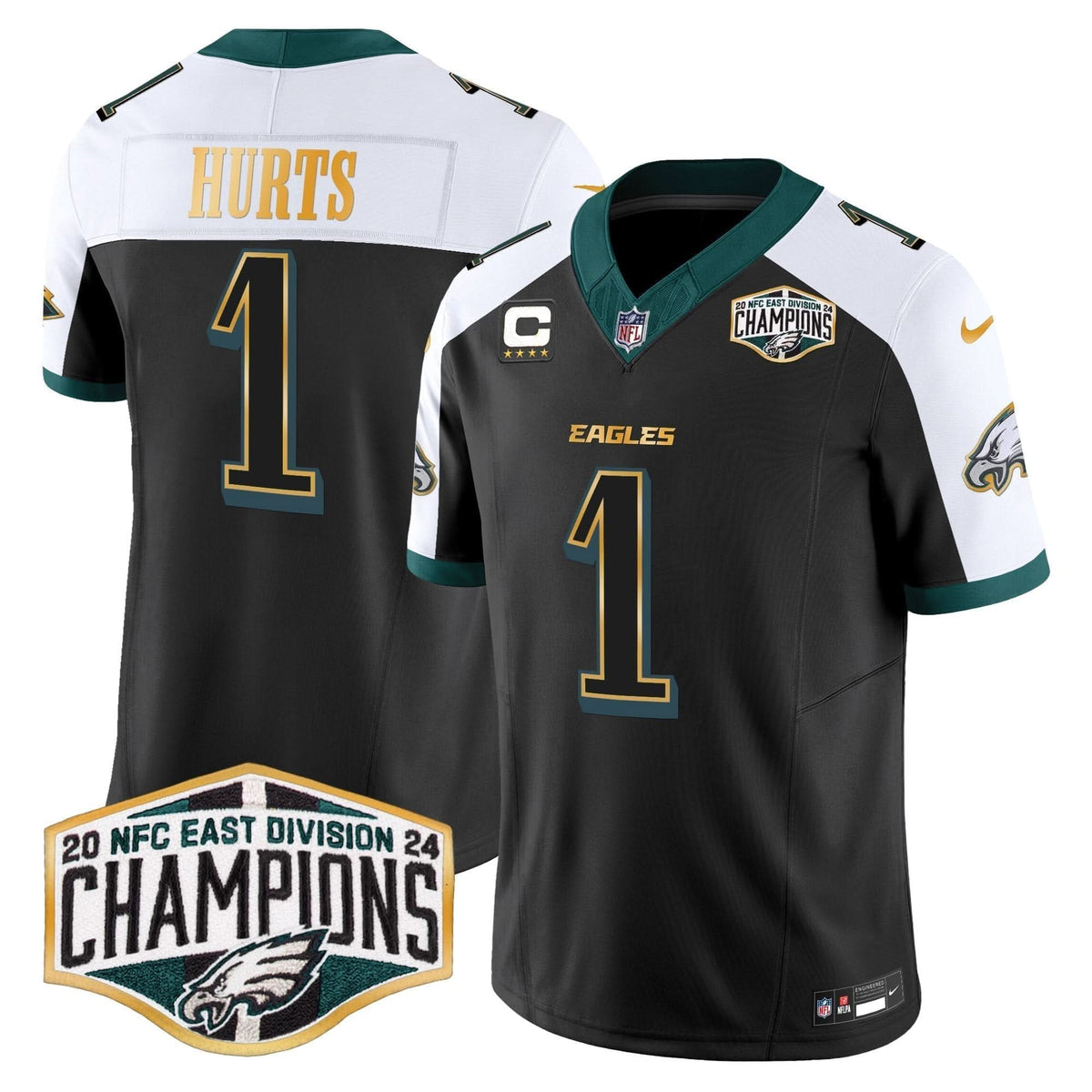 PHI 2024 NFC East Division Champions Gold Trim Vapor Limited Jersey - image 81