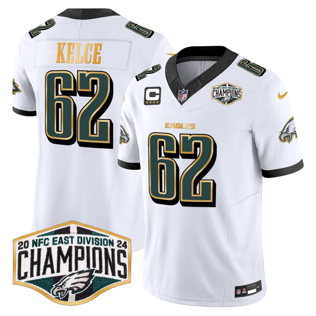 PHI 2024 NFC East Division Champions Gold Trim Vapor Limited Jersey - image 52