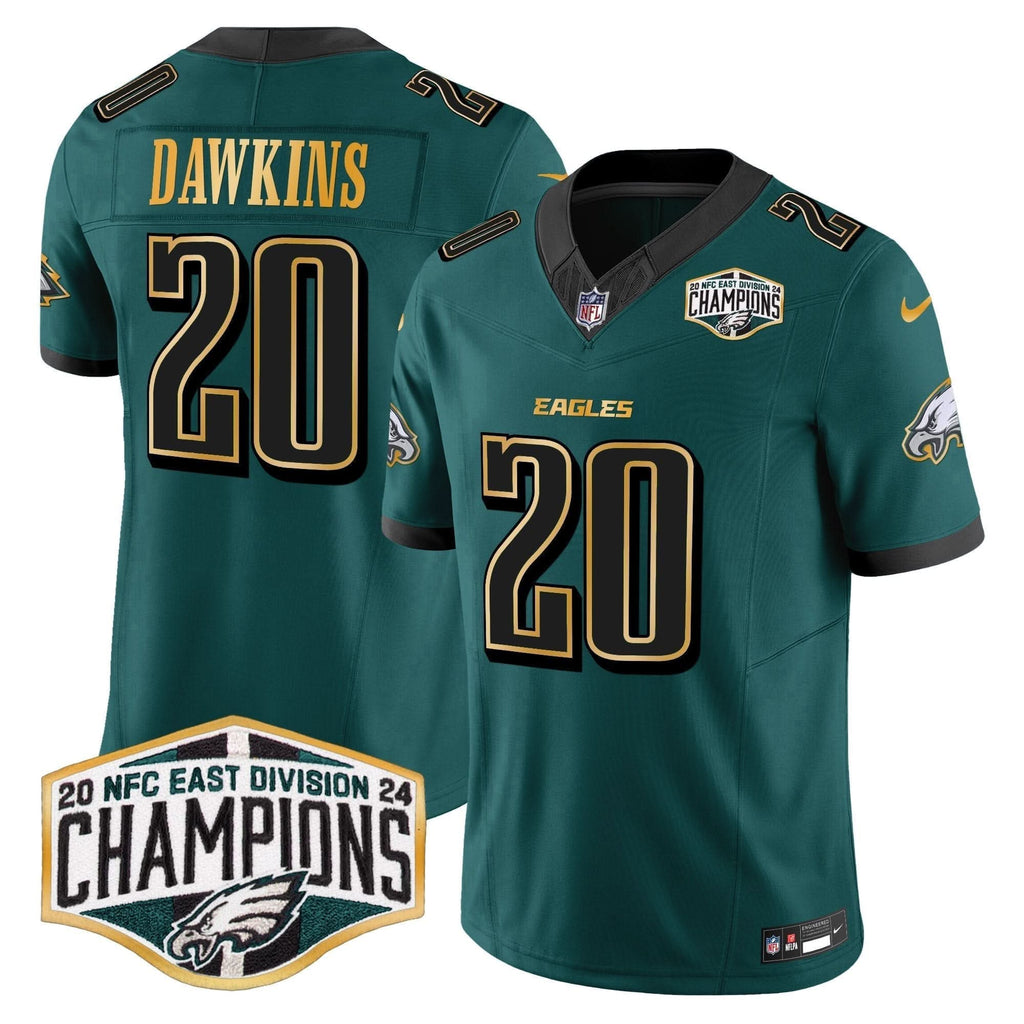 PHI 2024 NFC East Division Champions Gold Trim Vapor Limited Jersey - image 82