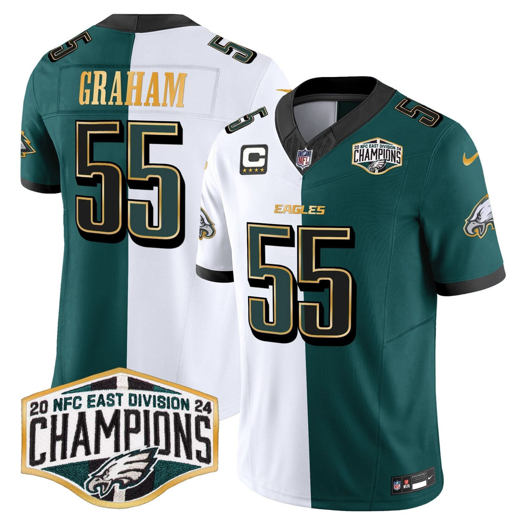 PHI 2024 NFC East Division Champions Gold Trim Vapor Limited Jersey - image 47