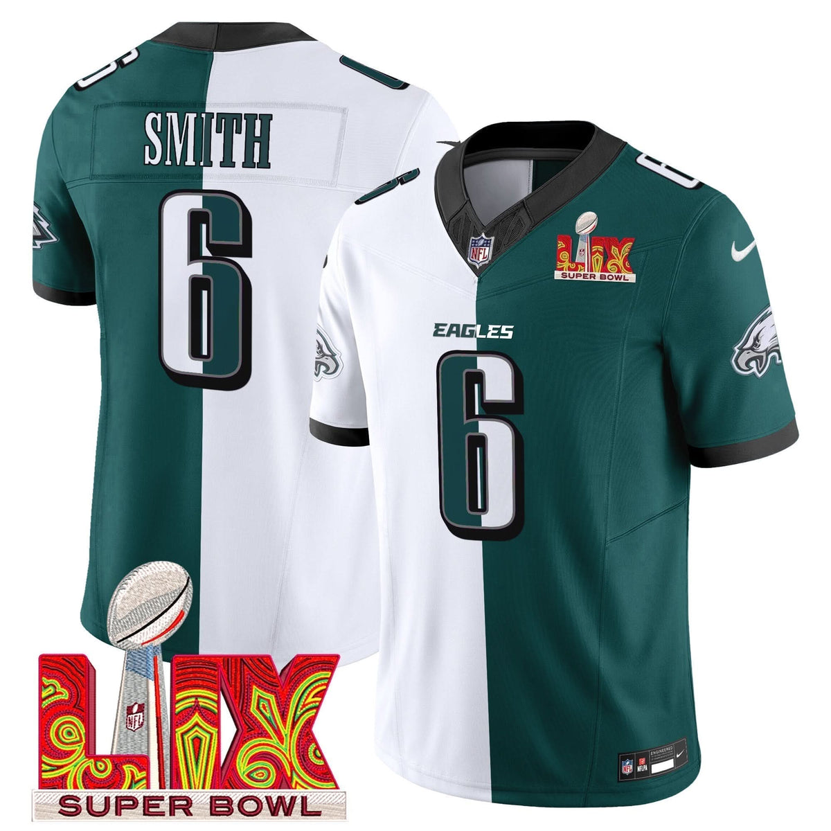 PE Super Bowl LIX Patch Vapor Limited Jersey - image 45