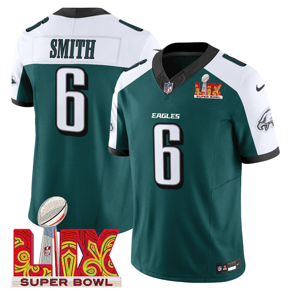 PE Super Bowl LIX Patch Vapor Limited Jersey - image 29